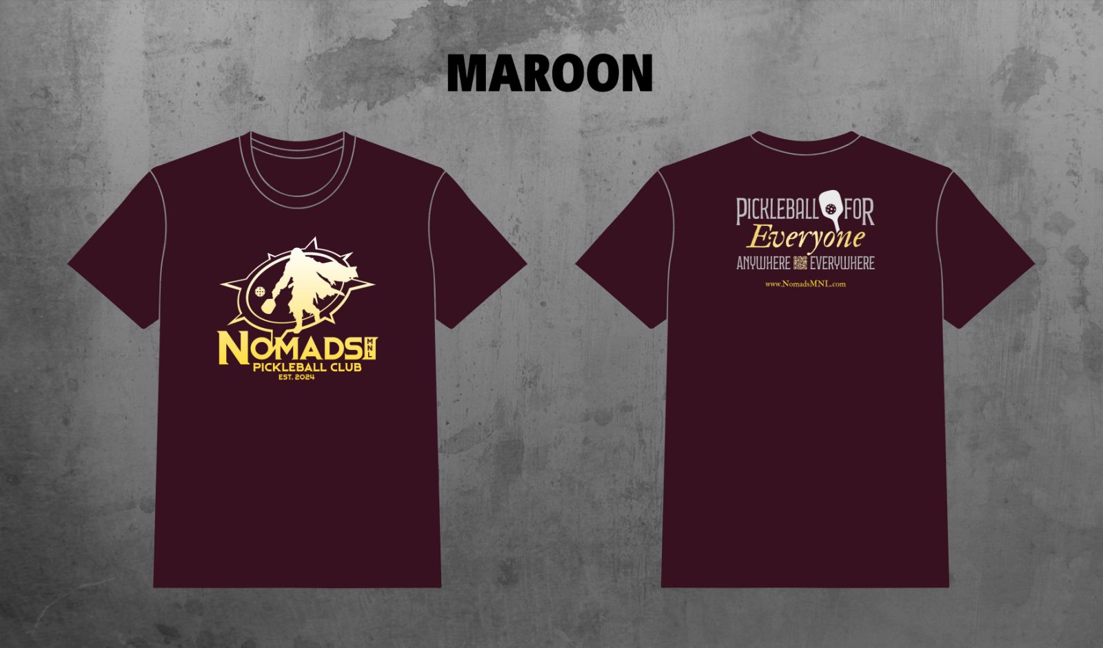 Color Option: Maroon